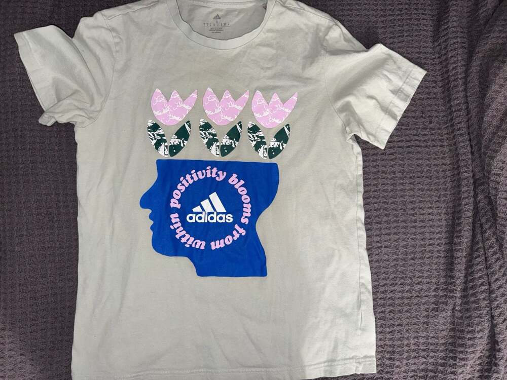 Adidas Positivity Blooms From Within Graphic T-Shirt